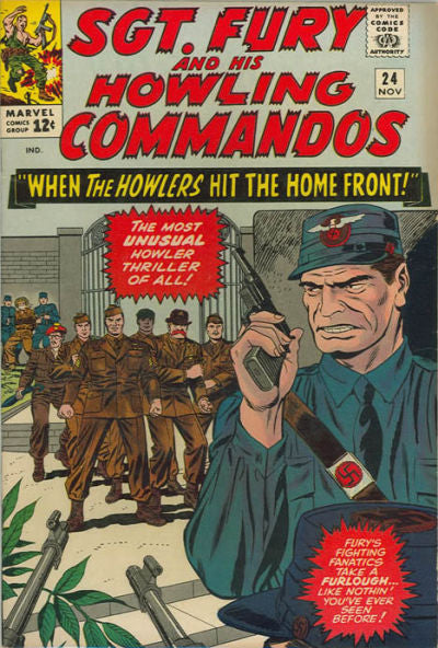 Sgt. Fury 1963 #24 - 4.0 - $9.50