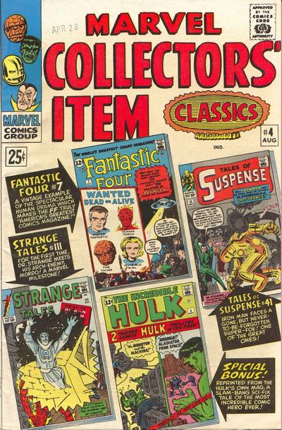 Marvel Collectors' Item Classics 1965 #4 - 5.0 - $10.00