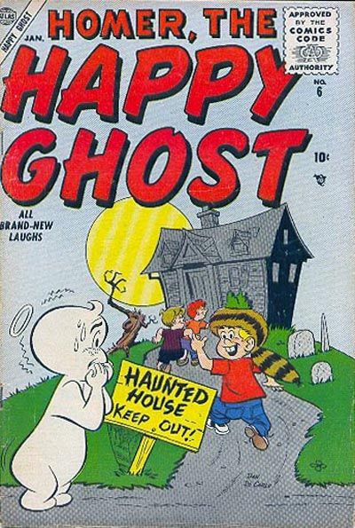 Homer, the Happy Ghost 1955 #6 - 4.5 - $25.00