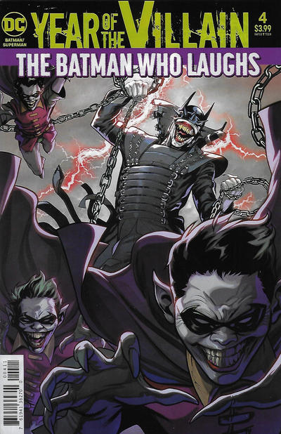 Batman / Superman 2019 #4 Acetate Cover - back issue - $4.25