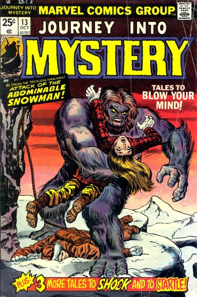 Journey into Mystery 1972 #13 - 3.0 - $4.50