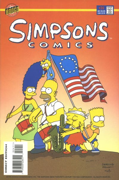 Simpsons Comics 1993 #24 - back issue - $8.00