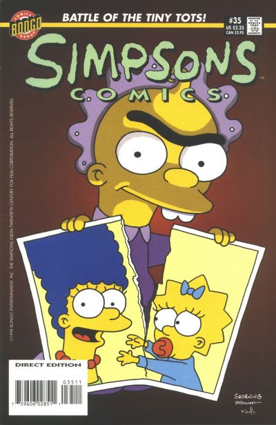 Simpsons Comics 1993 #35 - back issue - $8.00
