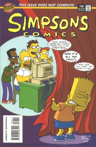 Simpsons Comics 1993 #36 - back issue - $8.00