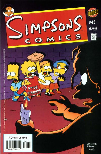 Simpsons Comics 1993 #43 - back issue - $8.00