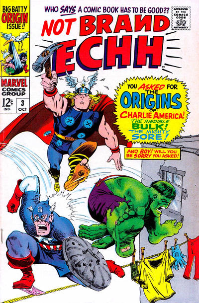 Not Brand Echh 1967 #3 - 3.5 - $7.00