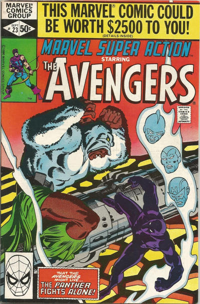 Marvel Super Action 1977 #23 Direct ed. - back issue - $4.00