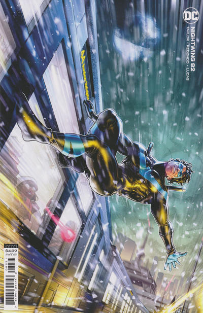 Nightwing 2016 #82 Jamal Campbell Cardstock Cover - 8.5 - $8.00