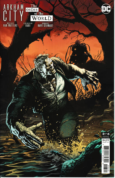 Arkham City: The Order of the World 2021 #3 Gary Frank Cardstock Variant Cover - back issue - $5.25