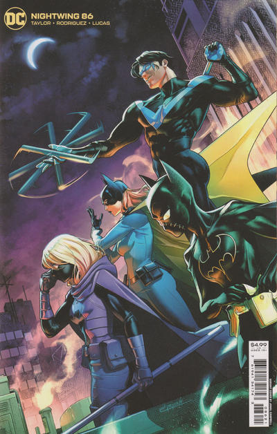 Nightwing 2016 #86 Jamal Campbell Cardstock Cover - 8.0 - $8.00
