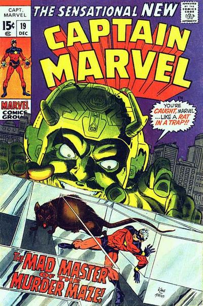 Captain Marvel 1968 #19 - 9.0 - $28.00