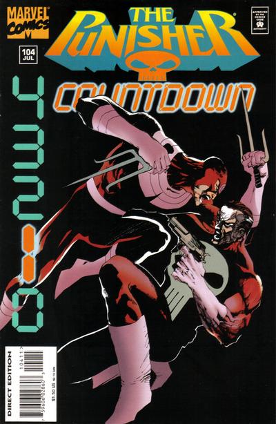 The Punisher 1987 #104 Direct Edition - back issue - $4.00