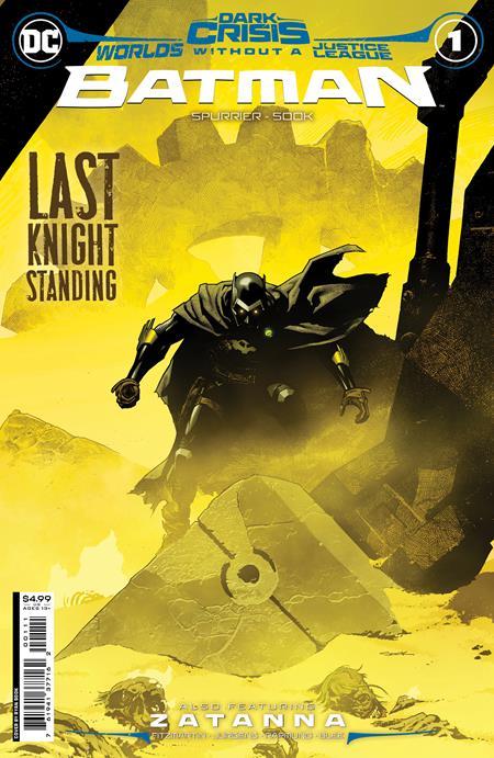 Dark Crisis: Worlds Without a Justice League - Batman 2023 #1 Ryan Sook Cover - back issue - $5.25