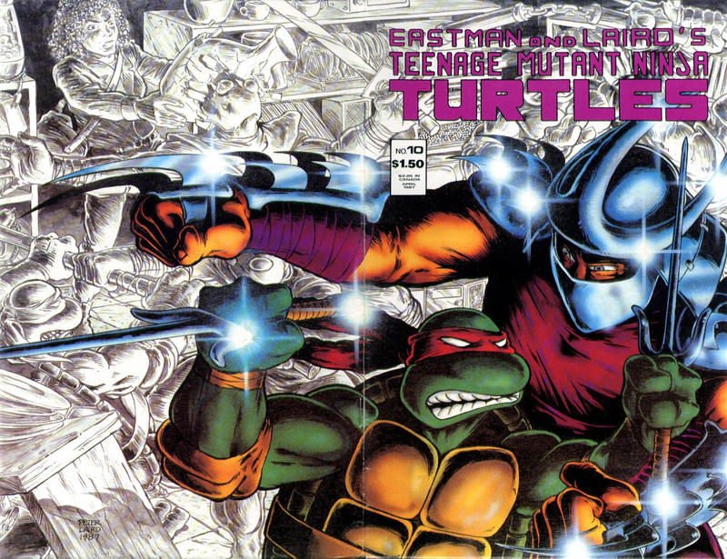 Teenage Mutant Ninja Turtles 1984 #10 - 8.5 - $26.50