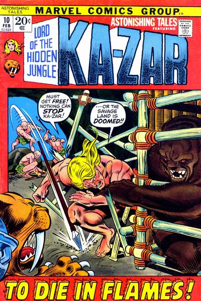 Astonishing Tales 1970 #10 - 6.0 - $10.00