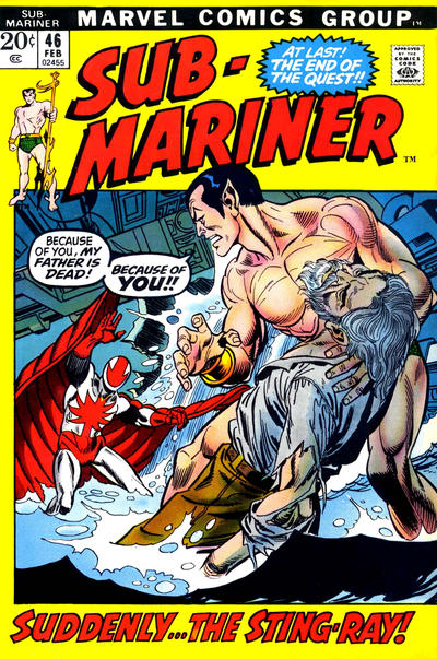 Sub-Mariner 1968 #46 - 3.0 - $3.25
