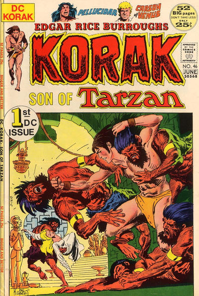 Korak, Son of Tarzan 1972 #46 - 4.5 - $4.00