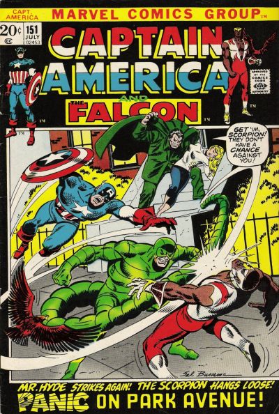 Captain America 1968 #151 - 7.0 - $12.50