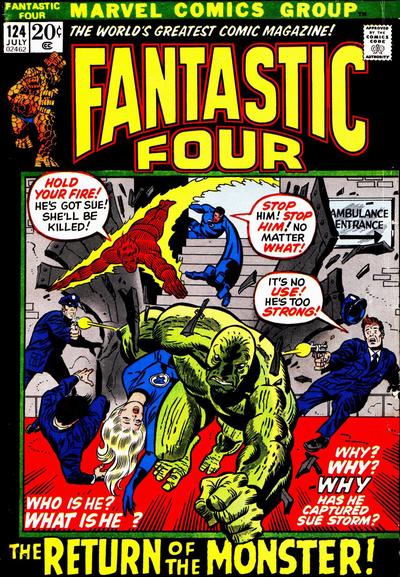 Fantastic Four 1961 #124 - 4.5 - $9.00
