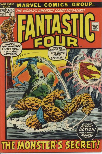 Fantastic Four 1961 #125 - 5.0 - $10.00