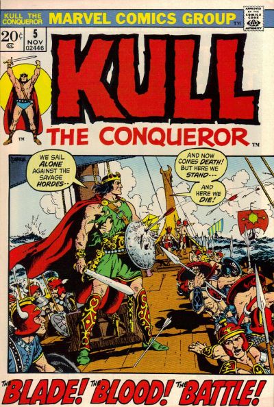 Kull, the Conqueror 1971 #5 - 3.0 - $4.50