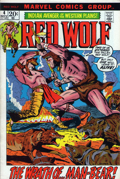 Red Wolf 1972 #4 - 4.0 - $6.00