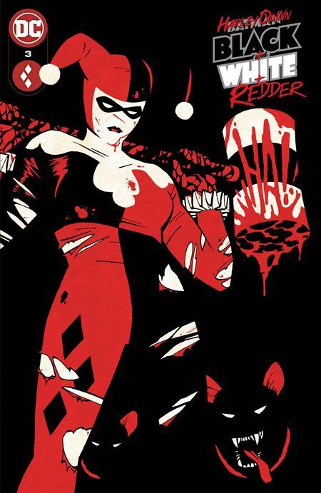 Harley Quinn: Black + White + Redder 2023 #3 Cliff Chiang Cover - back issue - $5.25