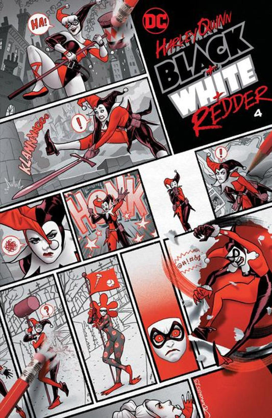 Harley Quinn: Black + White + Redder 2023 #4 Joe Quiñones Cover - back issue - $5.25
