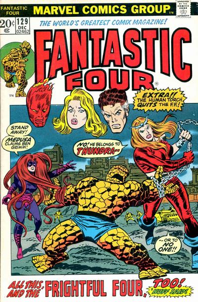Fantastic Four 1961 #129 - 5.5 - $36.00