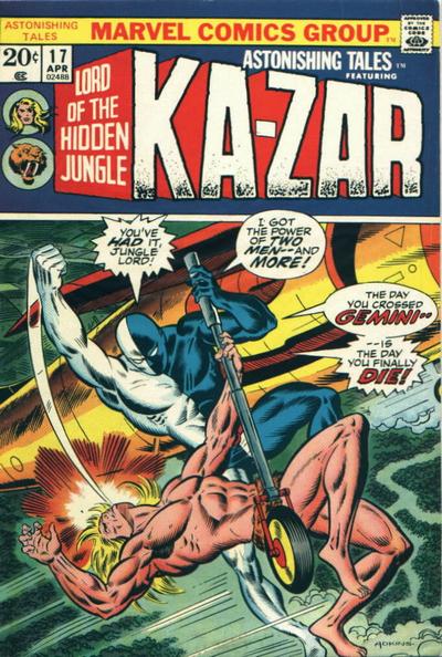 Astonishing Tales 1970 #17 - 3.0 - $3.00