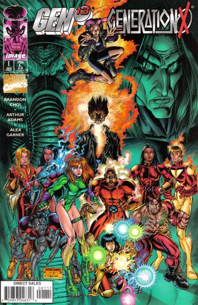 Gen 13 / Generation X 1997 #1 Art Adams Cover - back issue - $4.00