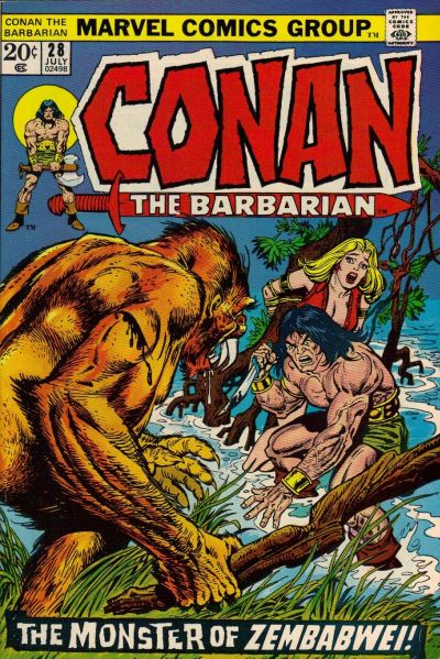 Conan the Barbarian 1970 #28 Regular Edition - 7.5 - $12.75