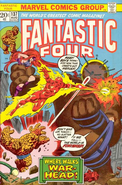 Fantastic Four 1961 #137 - 4.0 - $8.00
