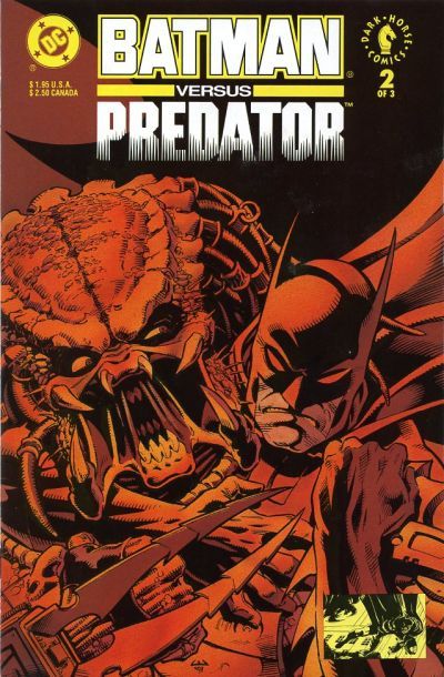 Batman versus Predator [Regular] 1991 #2 Direct ed. - 7.0 - $8.00