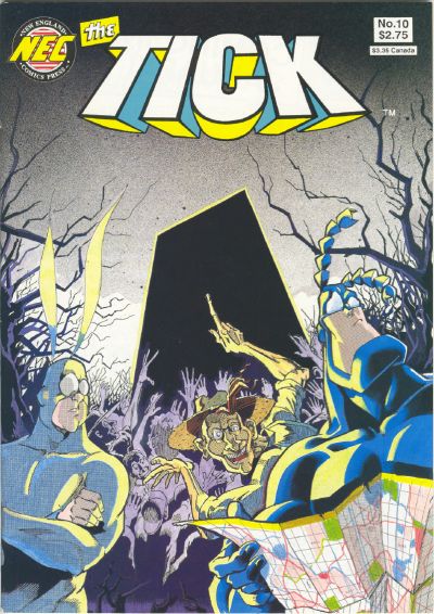 The Tick 1988 #10 - 3.5 - $1.75