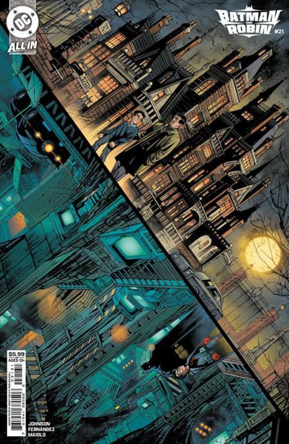 Batman and Robin 2023 #21 Danny Earls Cardstock Variant Cover - back issue - $6.25