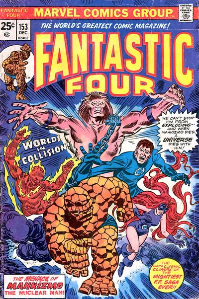 Fantastic Four 1961 #153 - 6.0 - $12.00