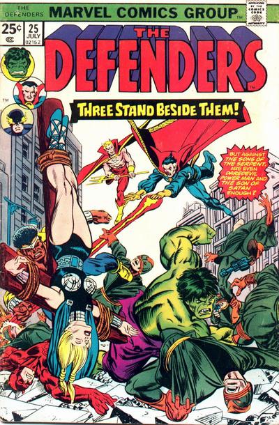 The Defenders 1972 #25 Regular Edition - 1.0 - $1.00