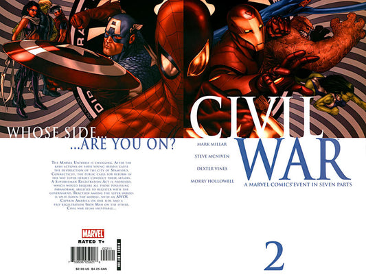 Civil War 2006 #2 Standard Cover - 8.5 - $9.00