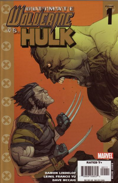 Ultimate Wolverine vs. Hulk 2006 #1 Original Cover - 8.0 - $5.00