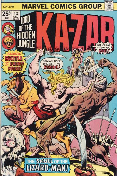 Ka-Zar 1974 #13 Regular - 6.0 - $3.25