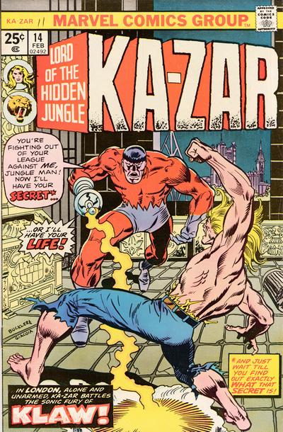 Ka-Zar 1974 #14 Regular - 4.0 - $2.25