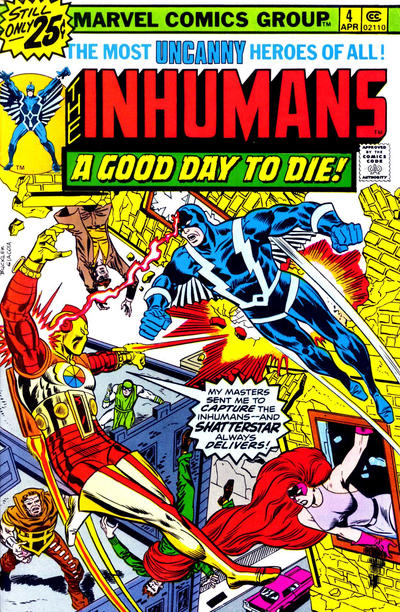 The Inhumans 1975 #4 25¢ - 6.0 - $9.00