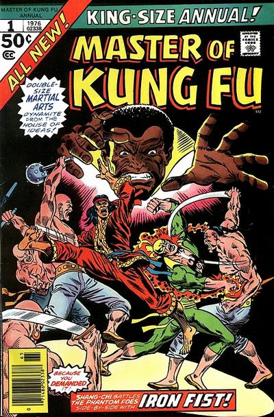 Master of Kung Fu Annual 1976 #1 - back issue - $7.50