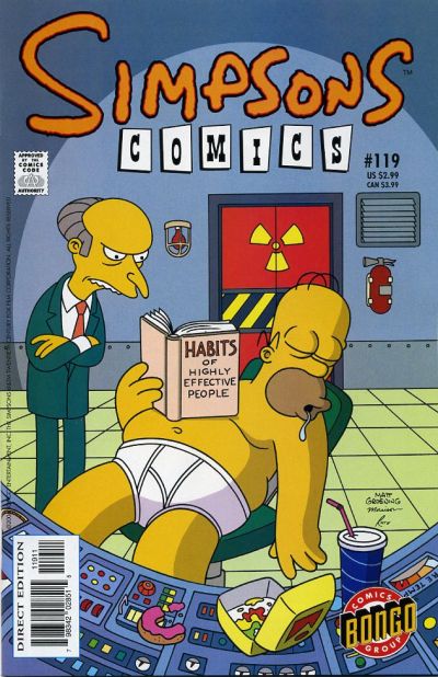 Simpsons Comics 1993 #119 - back issue - $8.00