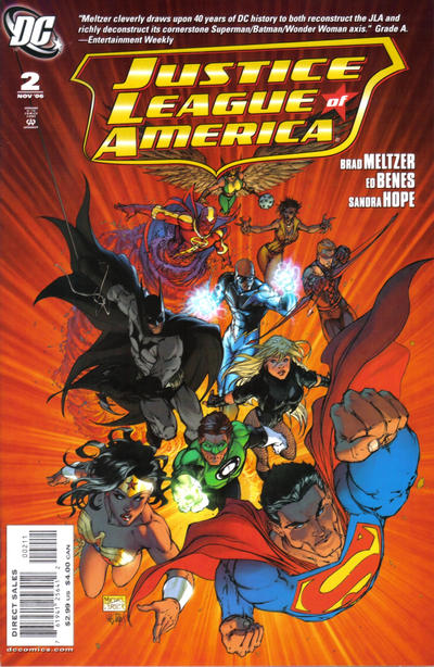 Justice League of America 2006 #2 Michael Turner Cover - back issue - $3.25