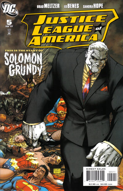 Justice League of America 2006 #5 Michael Turner Cover - back issue - $3.25
