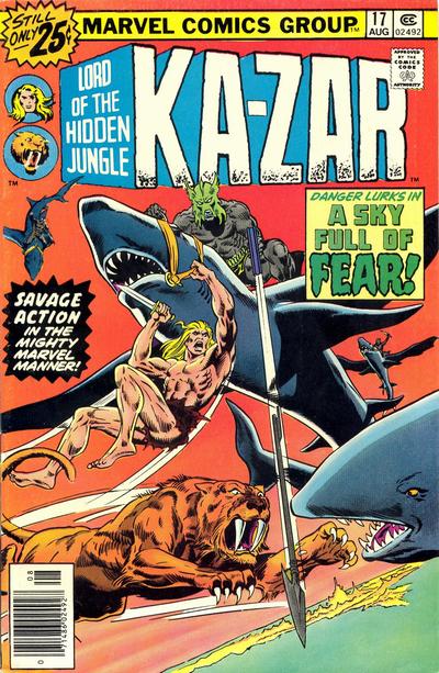 Ka-Zar 1974 #17 25¢ - 4.0 - $4.00