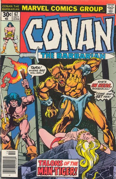 Conan the Barbarian 1970 #67 Regular Edition - 6.0 - $3.25