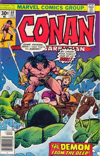 Conan the Barbarian 1970 #69 Regular Edition - 4.5 - $2.50